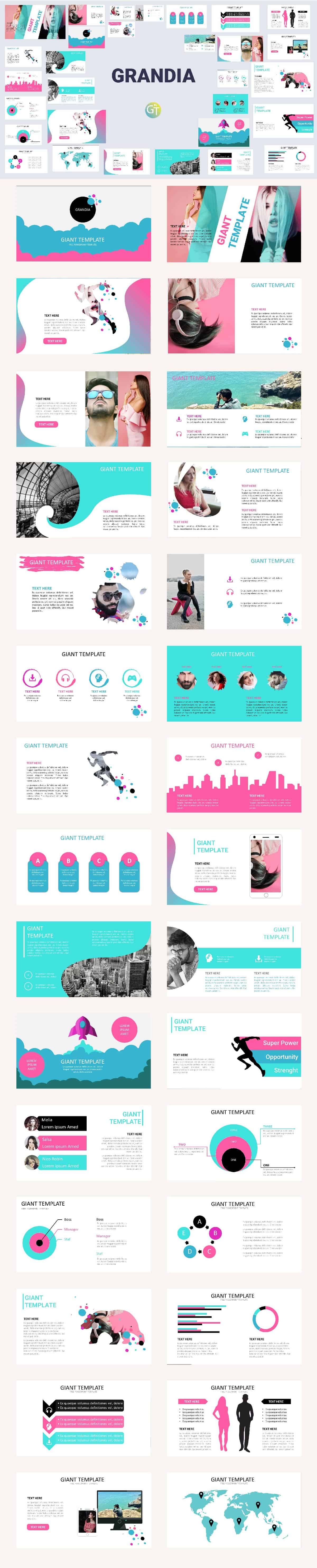 Detail Template Ppt Gratis Animasi Nomer 48