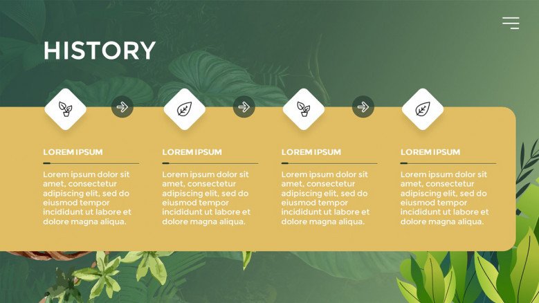 Detail Template Ppt Green Nature Nomer 21