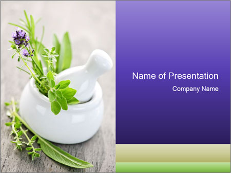 Detail Template Ppt Herbal Nomer 17