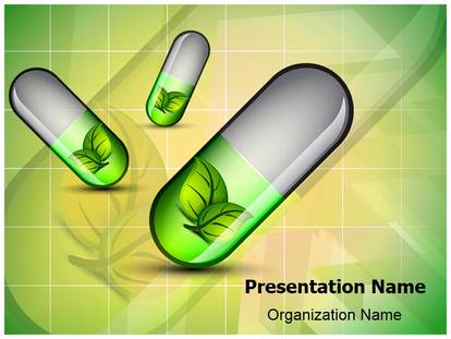 Detail Template Ppt Herbal Nomer 21