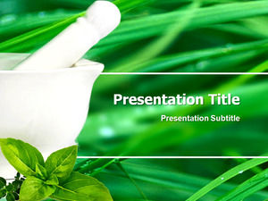 Detail Template Ppt Herbal Nomer 41