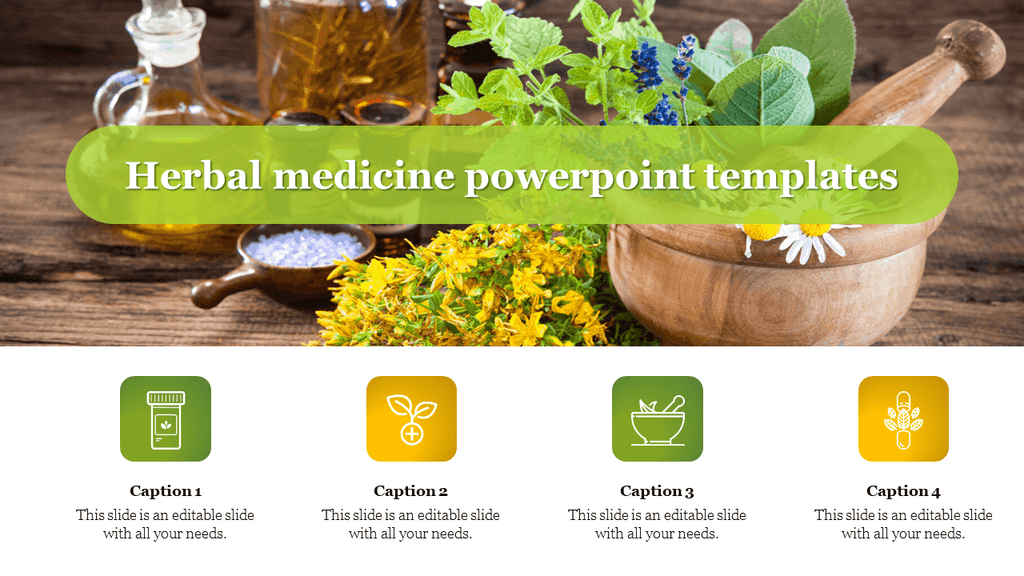Detail Template Ppt Herbal Nomer 50