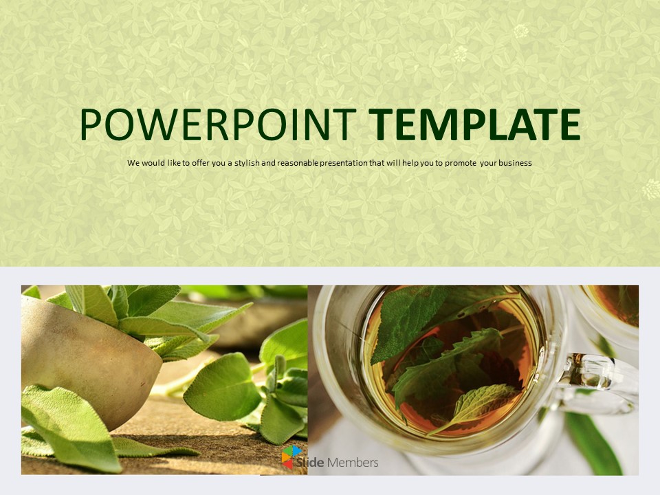 Detail Template Ppt Herbal Nomer 8
