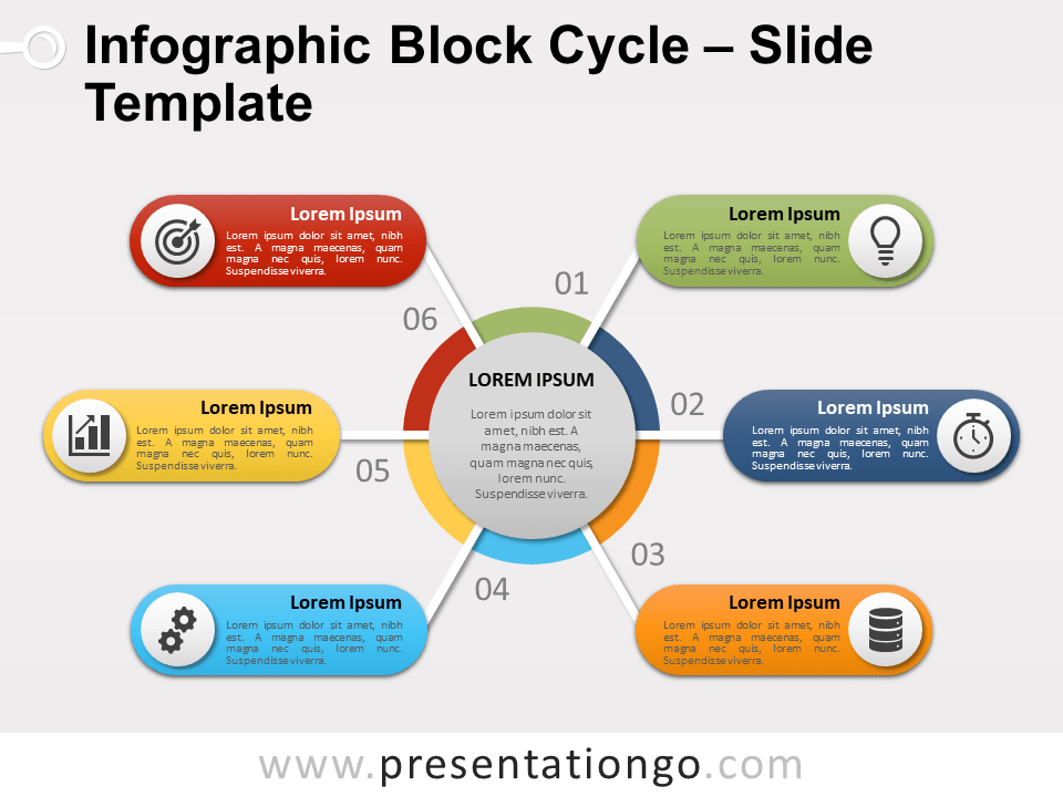 Detail Template Ppt Infografis Nomer 12