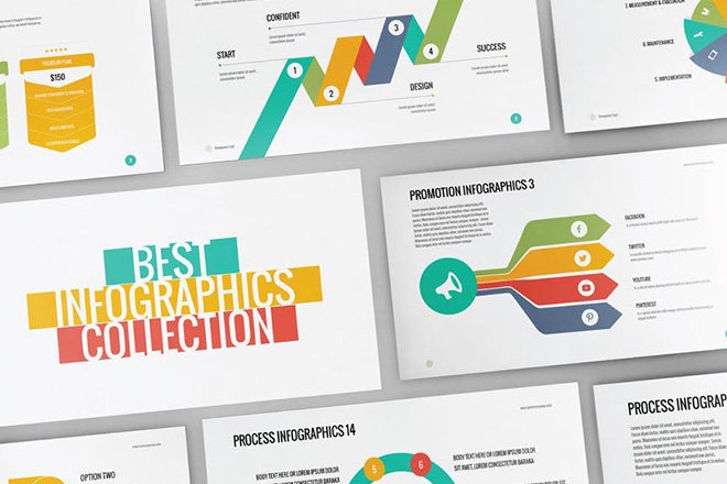 Detail Template Ppt Infografis Nomer 27