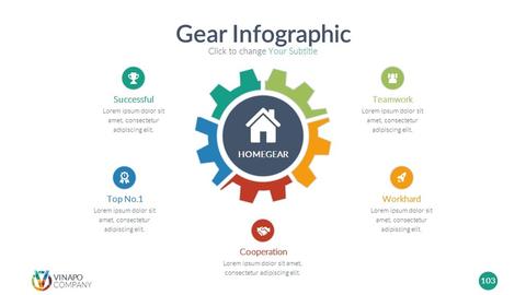 Detail Template Ppt Infografis Nomer 30