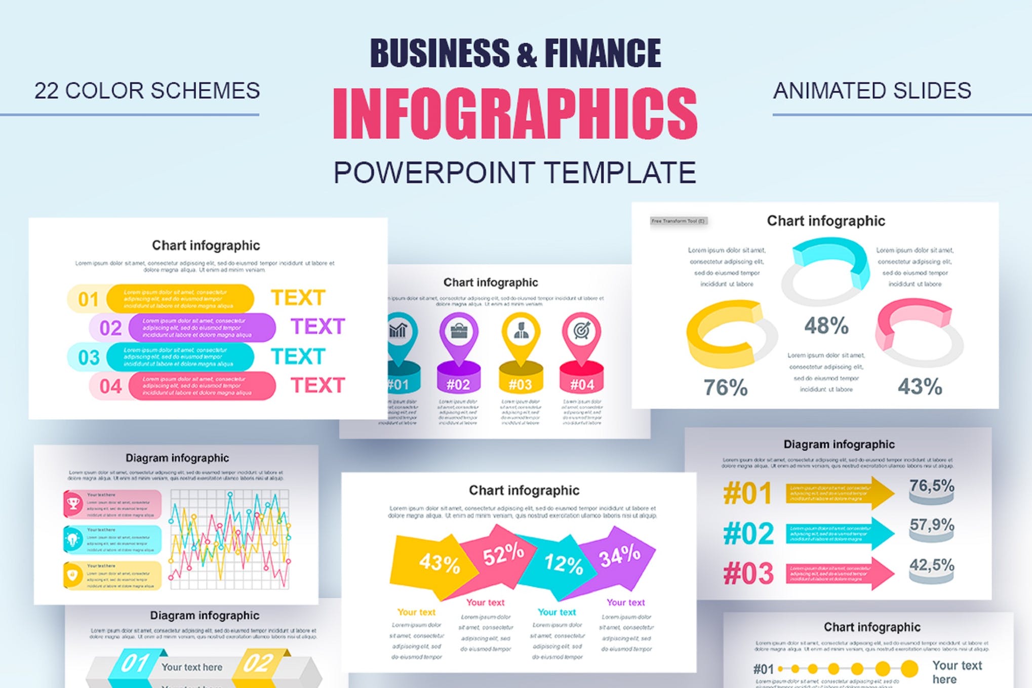 Detail Template Ppt Infografis Nomer 5