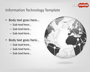 Detail Template Ppt Information Technology Nomer 10