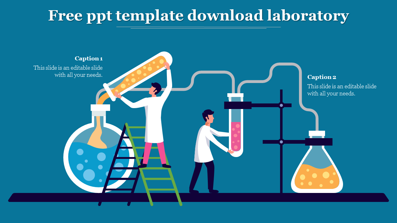 Detail Template Ppt Laboratory Nomer 37