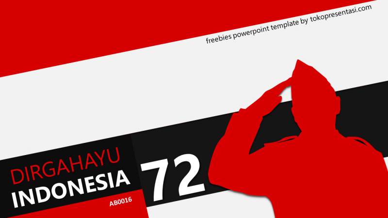 Detail Template Ppt Merah Putih Nomer 12