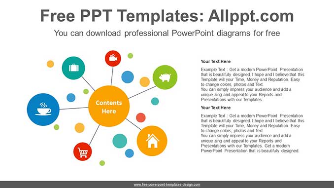 Detail Template Ppt Mind Map Gratis Nomer 4