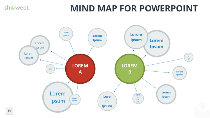 Detail Template Ppt Mind Map Gratis Nomer 51