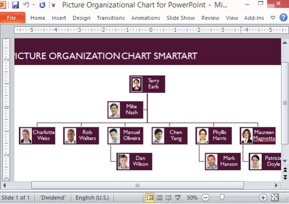 Detail Template Ppt Organisasi Nomer 48