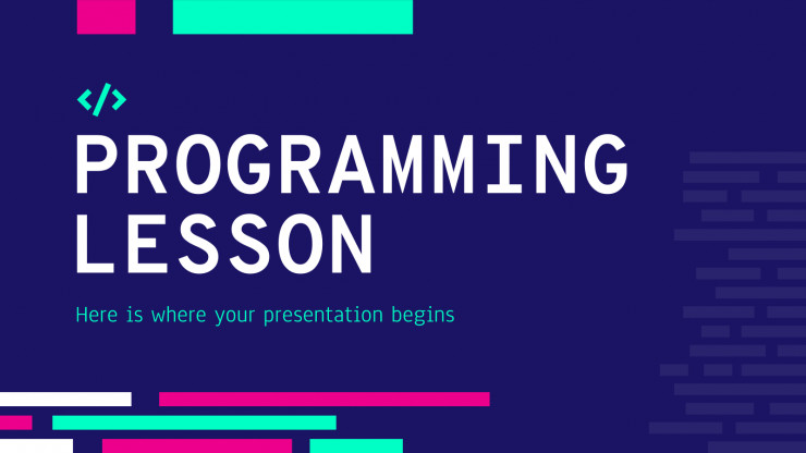 Template Ppt Programming - KibrisPDR