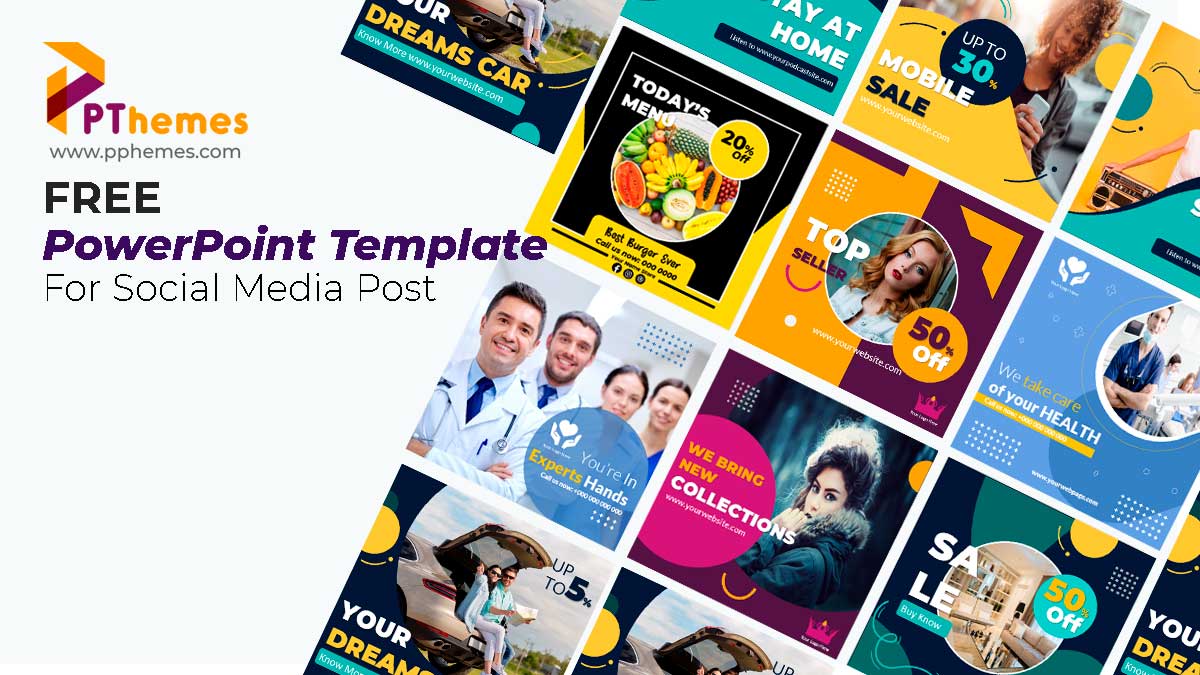 Detail Template Ppt Social Nomer 50