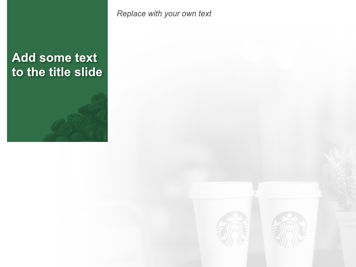 Detail Template Ppt Starbucks Nomer 23