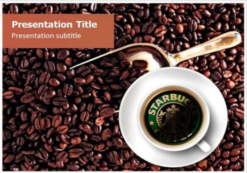 Detail Template Ppt Starbucks Nomer 40