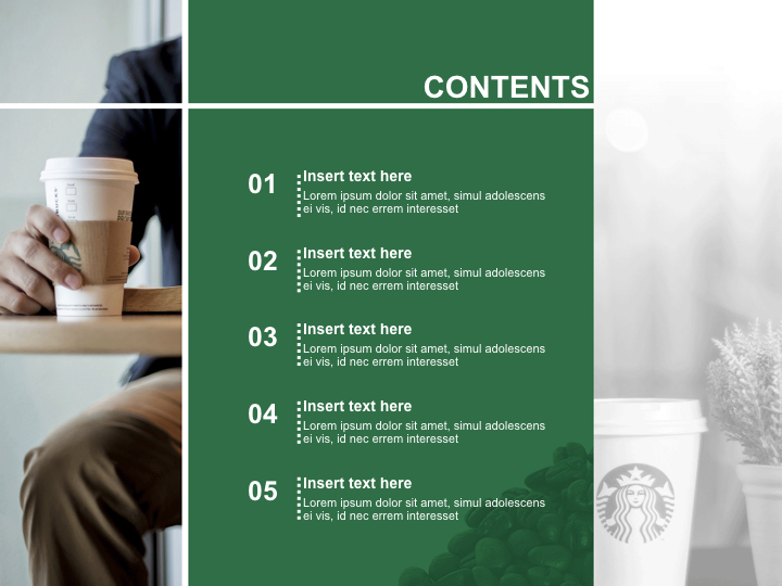 Detail Template Ppt Starbucks Nomer 5