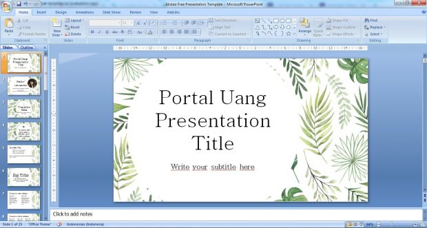 Detail Template Ppt Terbaru Nomer 13