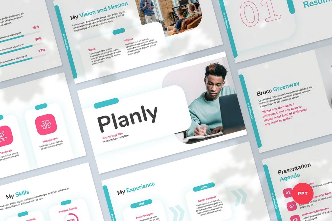 Detail Template Ppt Um Nomer 38