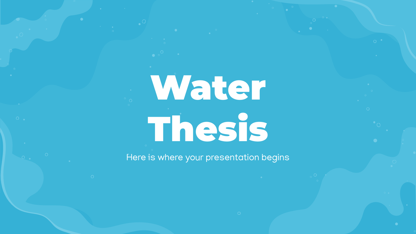 Template Ppt Water - KibrisPDR