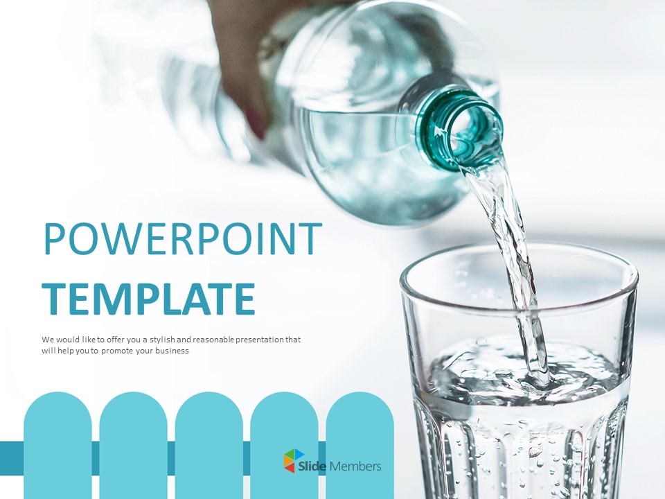 Detail Template Ppt Water Nomer 24