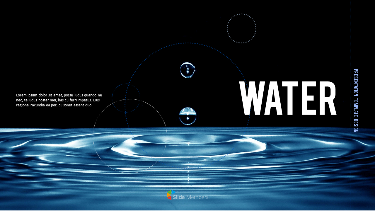 Detail Template Ppt Water Nomer 5