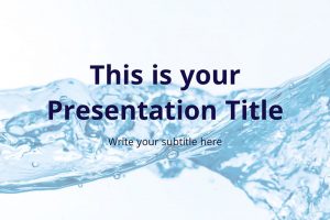 Detail Template Ppt Water Nomer 37