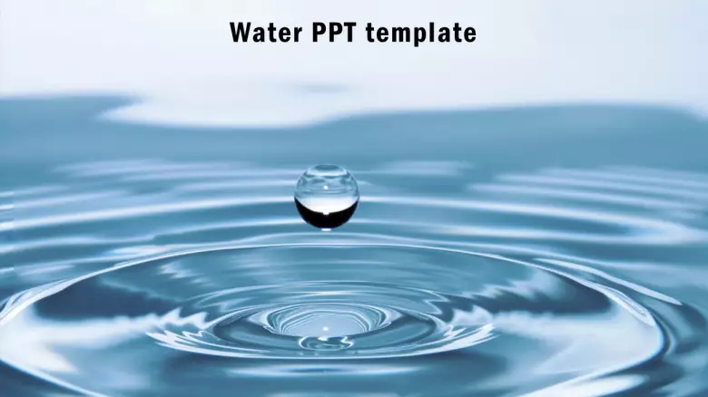 Detail Template Ppt Water Nomer 40