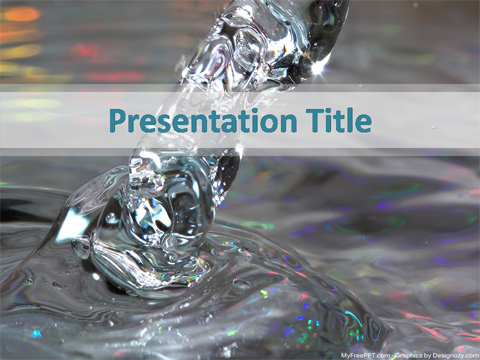 Detail Template Ppt Water Nomer 48