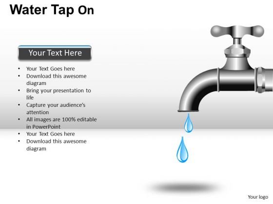 Detail Template Ppt Water Nomer 49