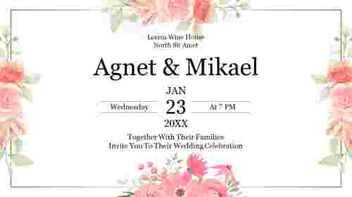 Detail Template Ppt Wedding Invitation Nomer 17