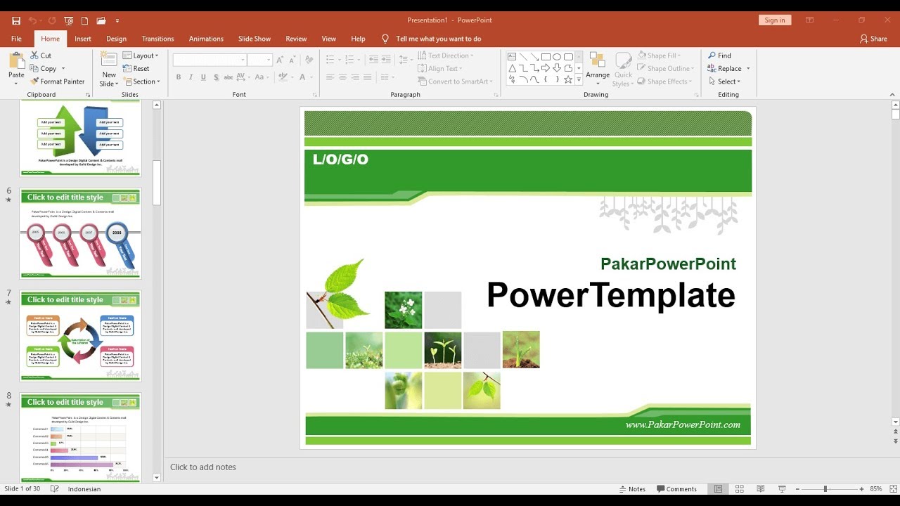 Detail Template Ppt Yang Menarik Nomer 36