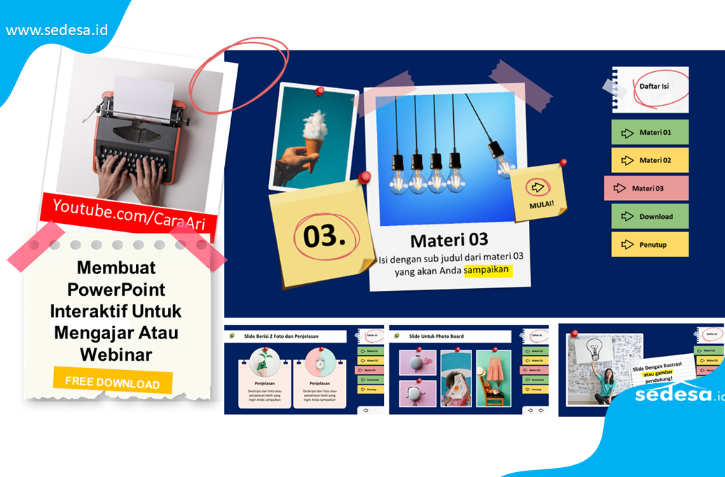 Detail Template Ppt Yang Menarik Nomer 54