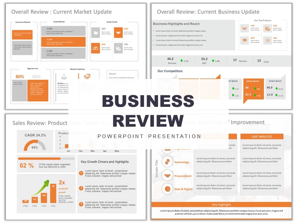 Detail Template Presentation Business Nomer 36