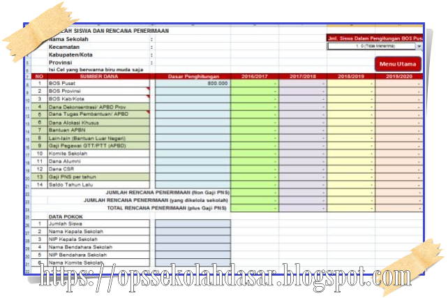 Detail Template Program Kerja Nomer 32