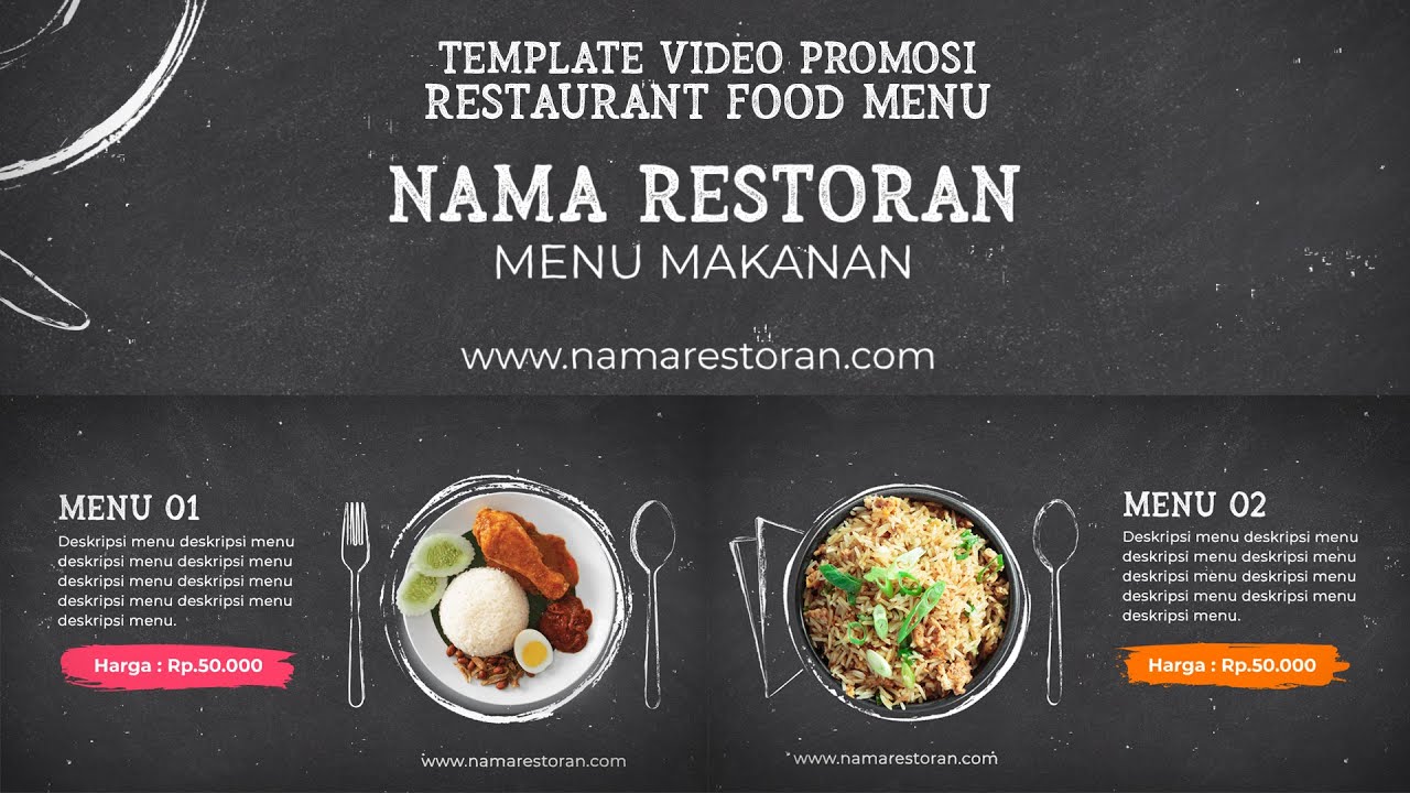 Detail Template Promosi Makanan Nomer 21