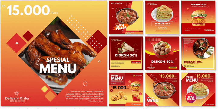 Detail Template Promosi Makanan Nomer 33