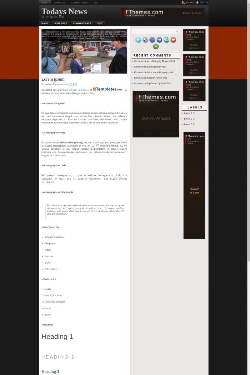 Detail Template Property Blogspot Free Nomer 24