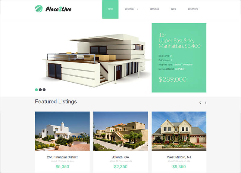 Detail Template Property Blogspot Free Nomer 4