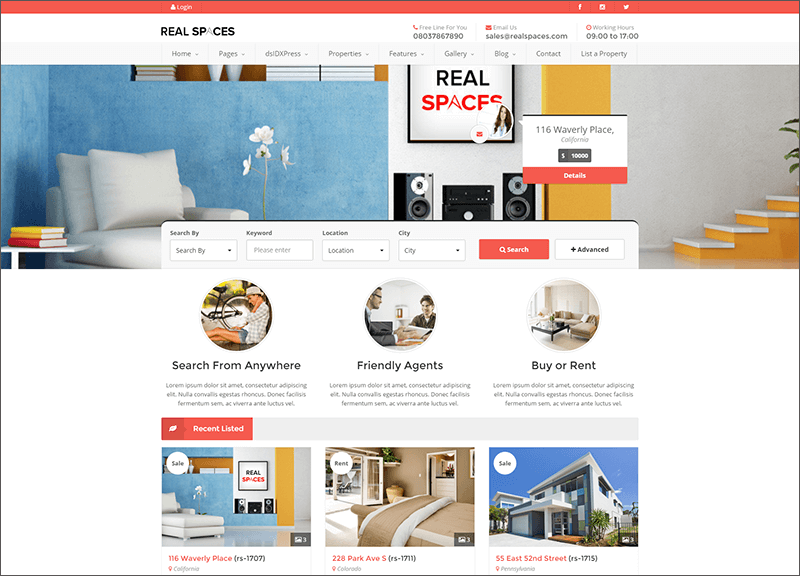 Detail Template Property Blogspot Free Nomer 5