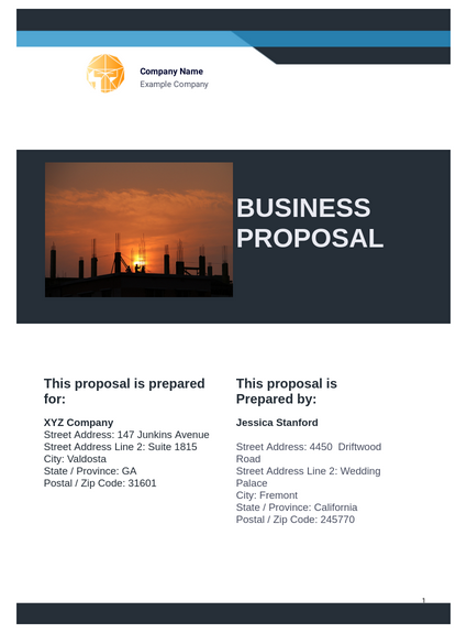 Detail Template Proposal Bisnis Nomer 11