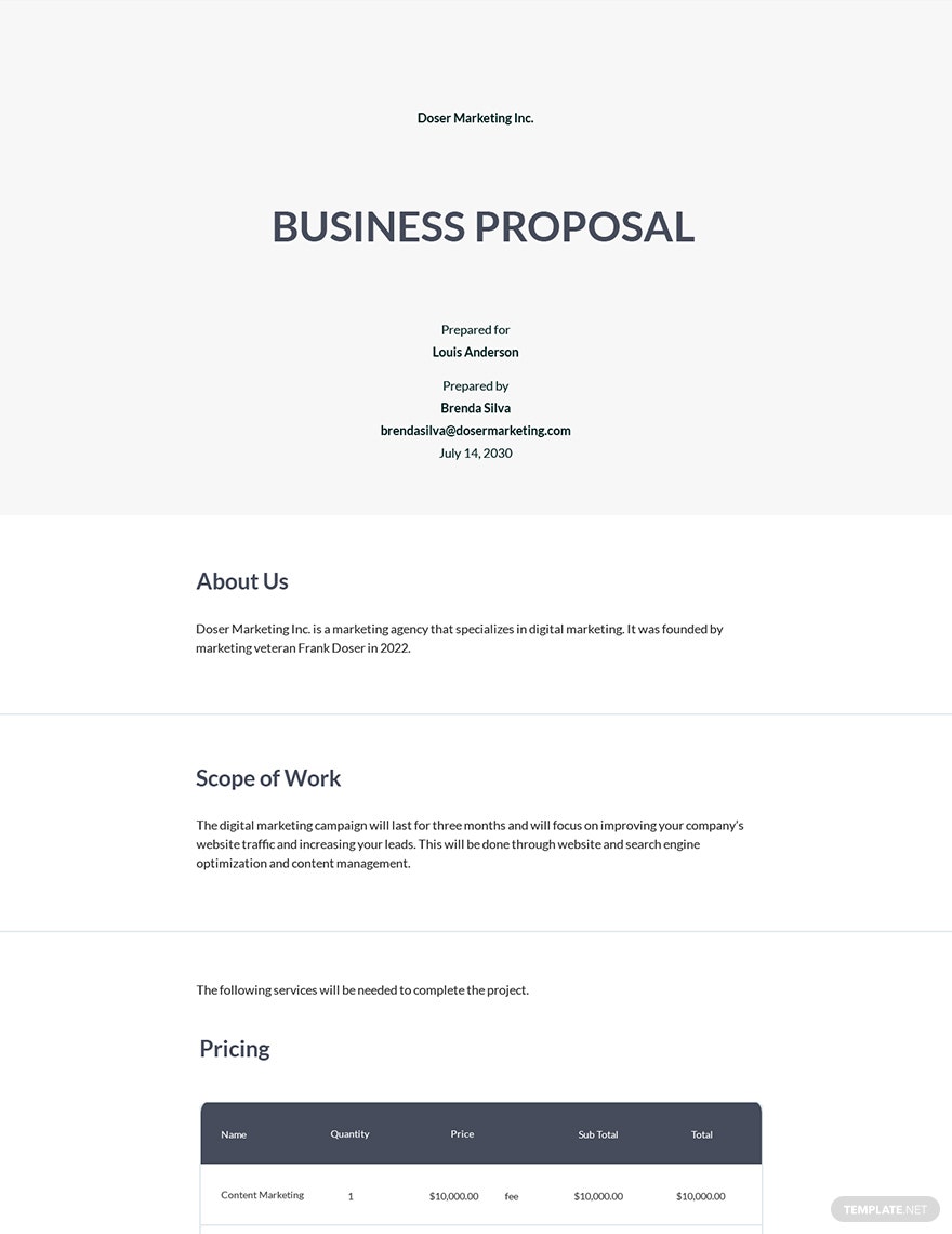 Detail Template Proposal Bisnis Nomer 33