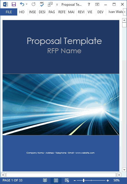 Detail Template Proposal Keren Nomer 17