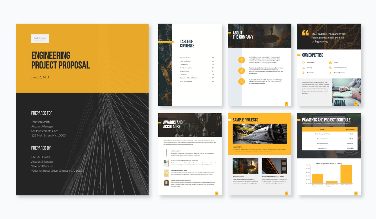 Detail Template Proposal Keren Nomer 18