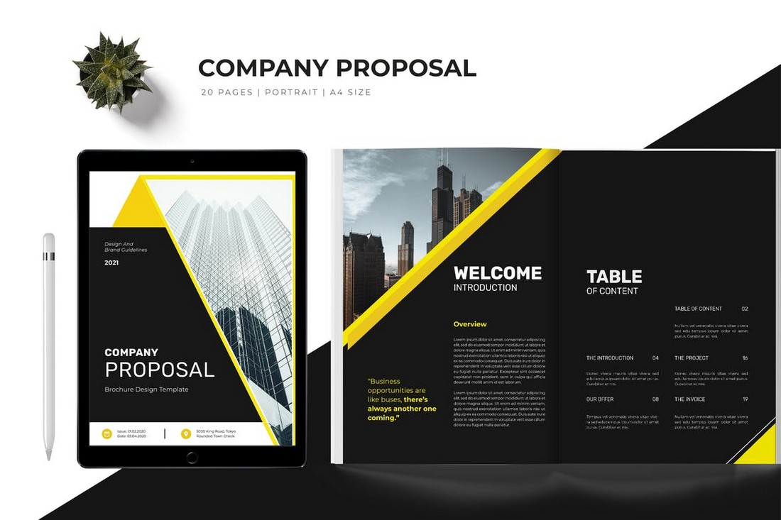 Detail Template Proposal Keren Nomer 34