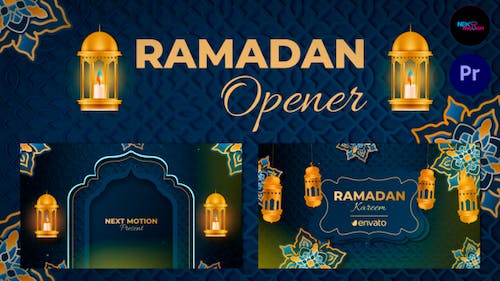 Detail Template Ramadhan Adobe Premiere Nomer 9