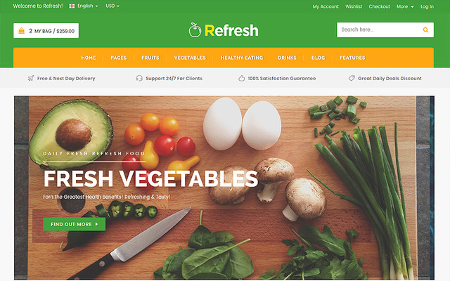 Detail Template Restaurant Bootstrap Free Nomer 22