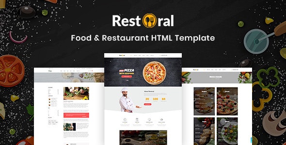 Detail Template Restaurant Bootstrap Free Nomer 38