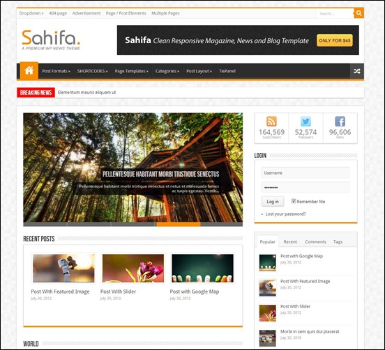 Detail Template Sahifa Wordpress Nomer 18